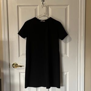 Zara Black Shift Dress - Size S